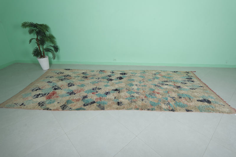 Colorful Moroccan Hallway Rug 5.1 X 11.7 Feet