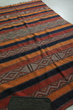 Vintage Moroccan kilim rug 5.2 ft x 8.8 ft