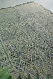 Old Moroccan Rug 6.2 x 10.4 Feet - Vintage Handwoven Berber Carpet