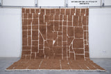 Moroccan beni ourain rug 8.1 X 9.7 Feet
