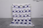 Berber wedding blue blanket 3.5 FT X 5.2 FT