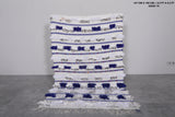 Berber wedding blue blanket 3.5 FT X 5.2 FT