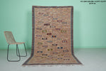 Handwoven kilim 4.9 ft x 8.3 ft