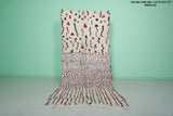 Shaggy Berber Runner rug 4.2 x 8.7 Feet