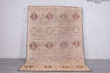 Vintage handmade Tuareg rug  6.2 X 9.1 Feet