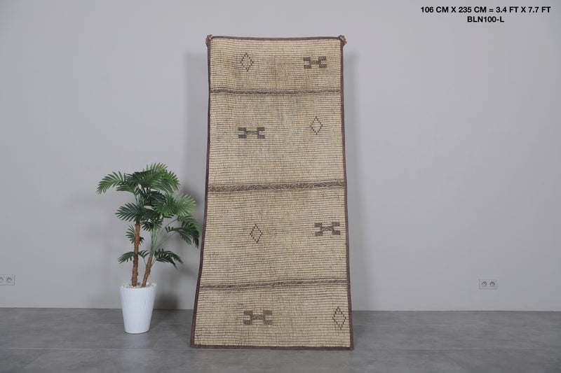 Tuareg rug 3.4 X 7.7 Feet