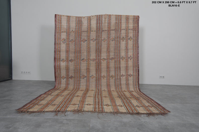 Tuareg rug 6.6 X 9.7 Feet