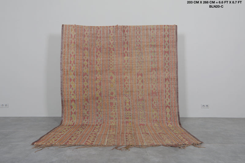 Tuareg rug 6.6 X 8.7 Feet