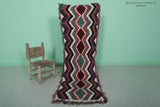 Shaggy Moroccan Rug  1.9 x 6.1  Feet