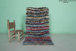 Colorful Striped Shaggy Rug 2.4 X 4.7 Feet