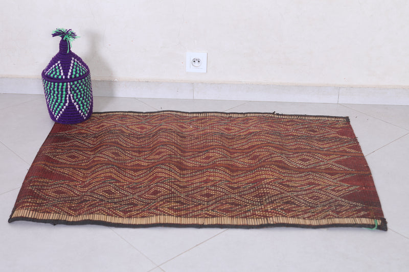 Small Tuareg rug 2.5 X 3.8 Feet