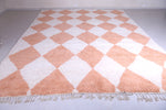 Beni Ourain Moroccan rug - Checkered berber rug