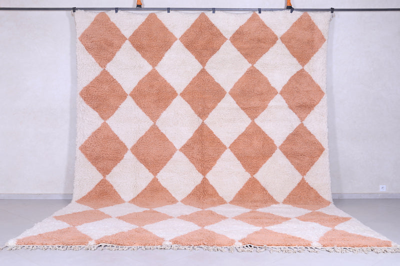 Beni Ourain Moroccan rug - Checkered berber rug