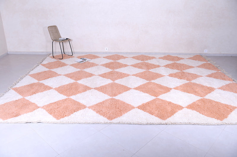 Beni Ourain Moroccan rug - Checkered berber rug