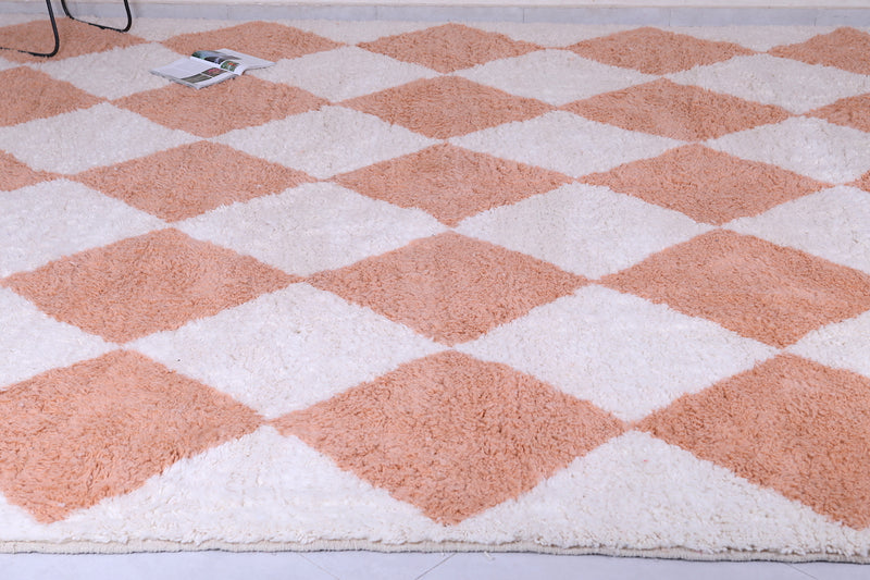 Beni Ourain Moroccan rug - Checkered berber rug