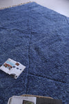 Beni Ourain Moroccan rug - Blue Berber handmade carpet - custom Rug