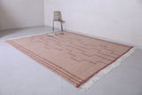 Handwoven Moroccan wool rug - Berber custom rug - Kilim rug