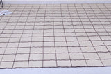 Flat woven kilim rug - Grid Moroccan rug