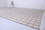 Flat woven kilim rug - Grid Moroccan rug