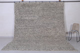 Moroccan solid rug - Handmade Berber area rug