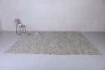 Moroccan solid rug - Handmade Berber area rug