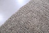 Moroccan solid rug - Handmade Berber area rug