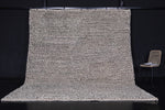 Moroccan solid rug - Handmade Berber area rug