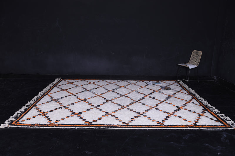 Trellis Moroccan rug - Azilal wool rug - Moroccan area rug - custom moroccan rugs