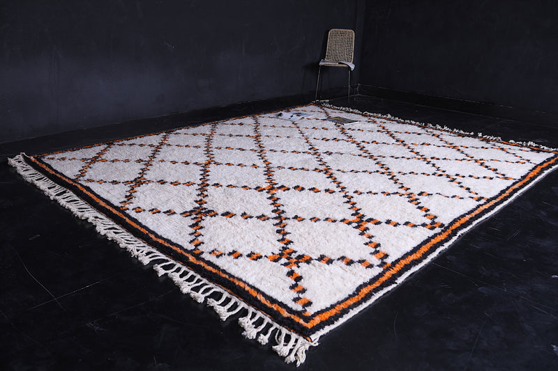 Trellis Moroccan rug - Azilal wool rug - Moroccan area rug - custom moroccan rugs