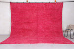 Beni Ourain Moroccan rug - Berber Red carpet - Custom Rug