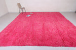 Beni Ourain Moroccan rug - Berber Red carpet - Custom Rug