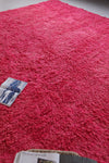 Beni Ourain Moroccan rug - Berber Red carpet - Custom Rug