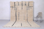 Handmade Beniourain rug - Berber rug - Wool rug