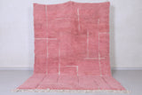 Pink Moroccan rug - Contemporary rug - Custom Wool rug