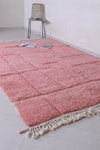 Pink Moroccan rug - Contemporary rug - Custom Wool rug