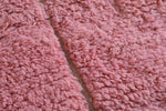 Pink Moroccan rug - Contemporary rug - Custom Wool rug