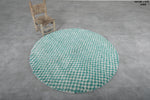 Round Moroccan wool 5 Feet - round rug