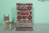 Antique azilal Rug 2.3 X 5.6 Feet - long runner rug