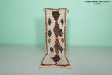 Moroccan rug 1.8 X 5.9 Feet