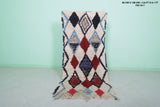 Beautiful Handmade Moroccan Rug 2.8 X 6.1 Feet