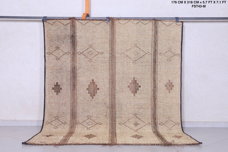 Tuareg rug 5.7 X 7.1 Feet