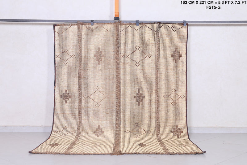 Tuareg rug 5.3 X 7.2 Feet