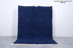 Moroccan blue rug 5.4 X 7.2 Feet