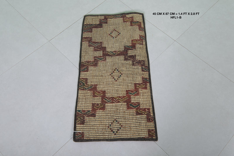 Tuareg rug 1.4 X 2.8 Feet