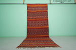 Hand woven Hallway Moroccan Kilim 5.2 FT X 13.3 FT