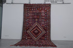 Moroccan Vintage Rug with Intricate Patterns - 6.5 x 13.8 Feet