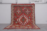 Handwoven Moroccan Boujaad Rug - 6.3 x 8.9 Feet