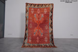 Handwoven Tribal Moroccan Rug - 4 x 6.5 Feet