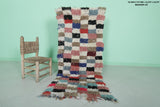 Moroccan berber rug 2.4 X 5.8 Feet