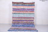 Striped Multicolor Moroccan Rug - 5.3 X 8.3 Feet